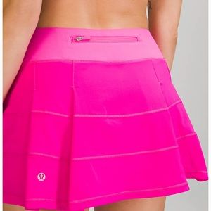 Lululemon Pace Rival Skirt Pow Pink
